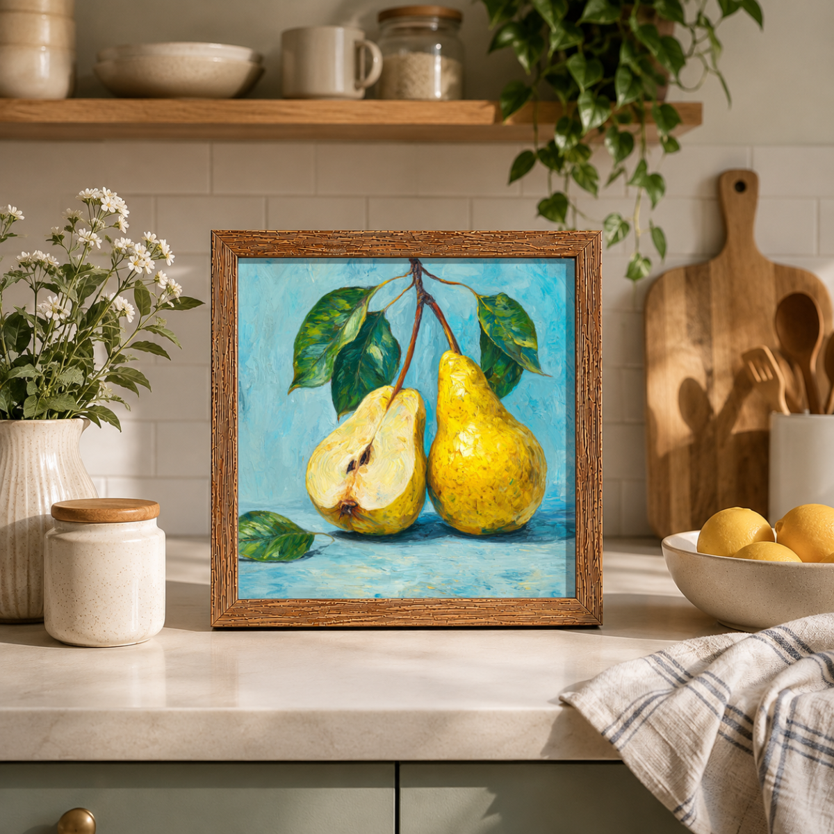 Learn to Paint Kit (Fruits - Two Pears)