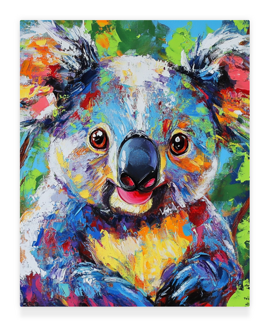 20x25cm Koala Portrait Creative Painting Kit