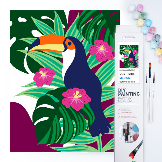 40x50cm Paint by Numbers Kit - Rolled Canvases, 16 Colours (Mindfulness - undefined)