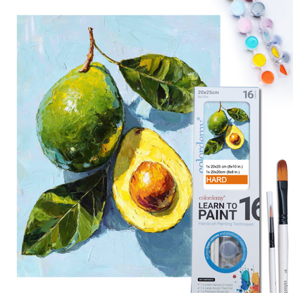 Learn to Paint Kit (Fruits - Avocado)