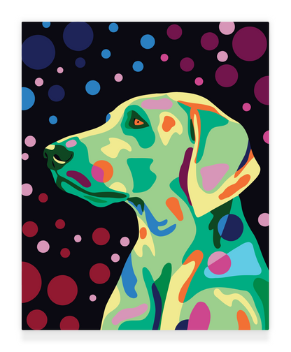 Happy Tail - Labrador: 40x50cm Paint by Numbers Kit