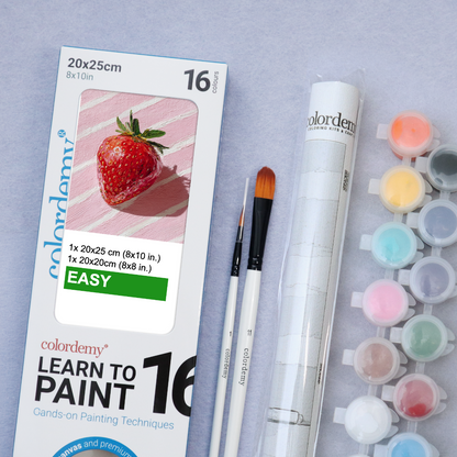 Learn to Paint Kit (Fruits - Strawberry)