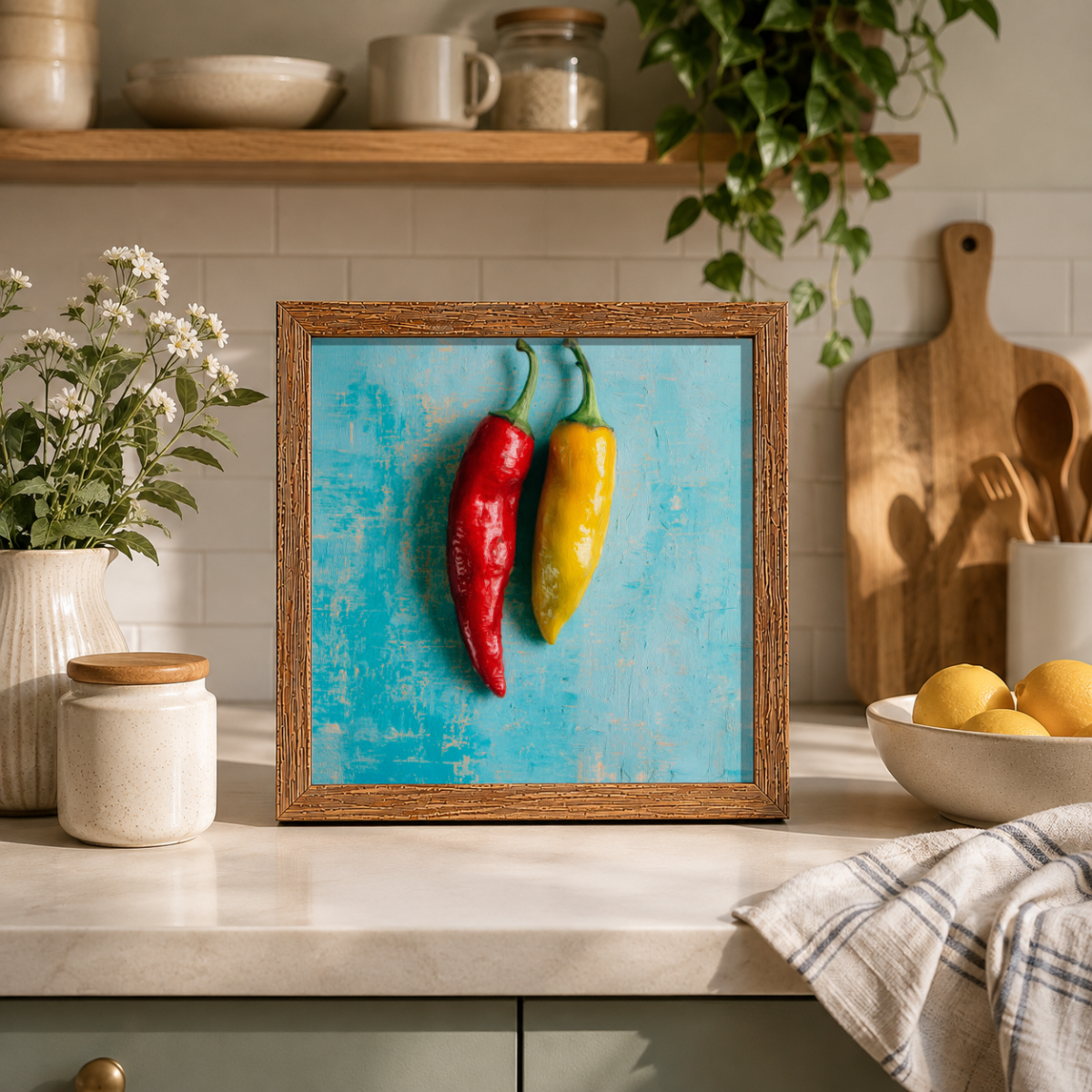 Learn to Paint Kit (Fruits - Two Chillies)