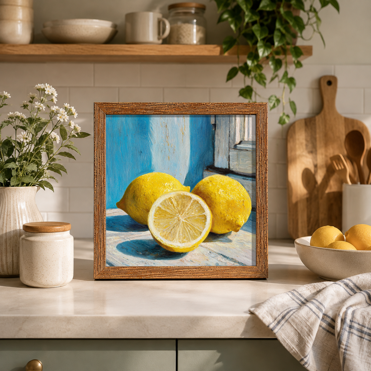 Learn to Paint Kit (Fruits - Three Lemons)