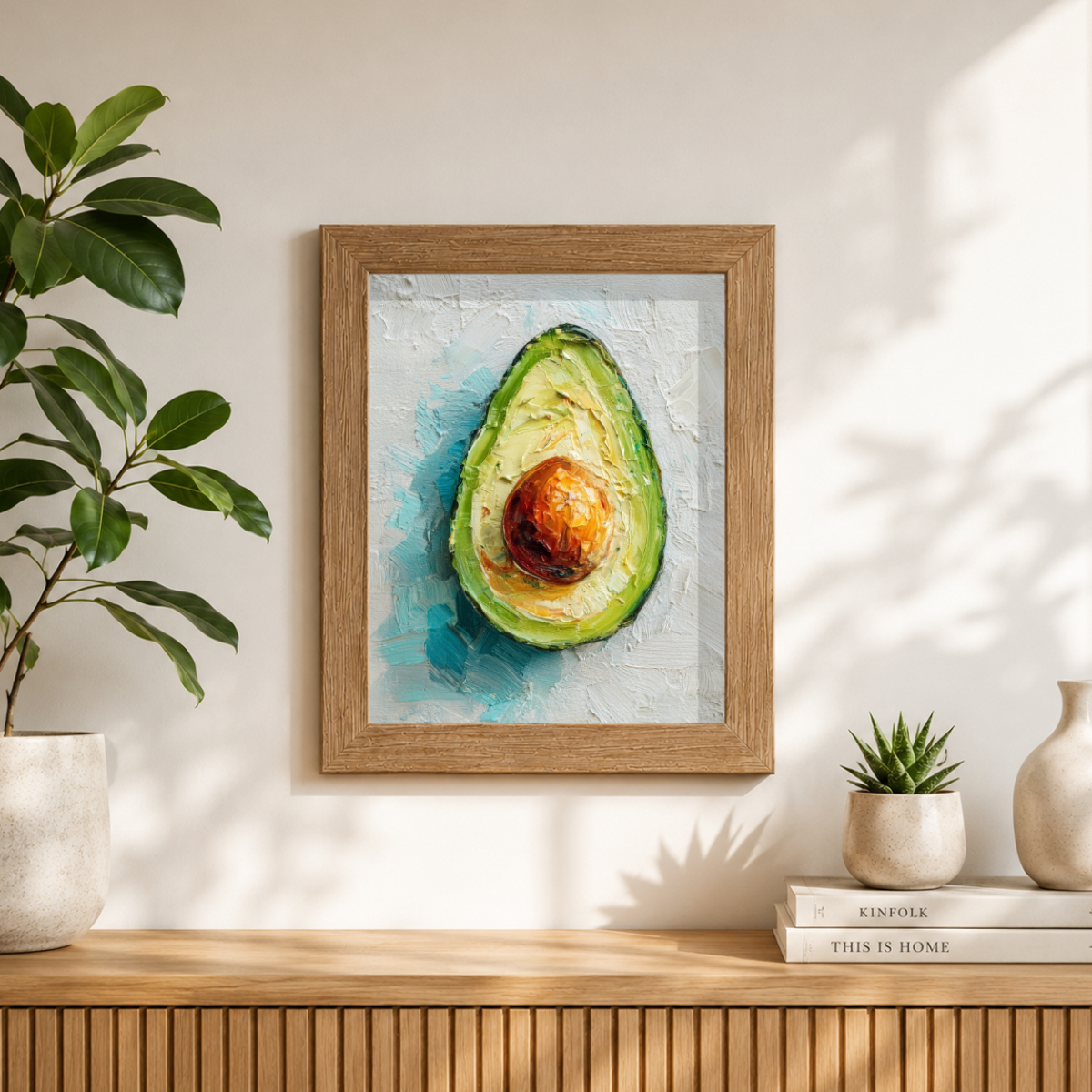 Learn to Paint Kit (Fruits - Single Avocado)
