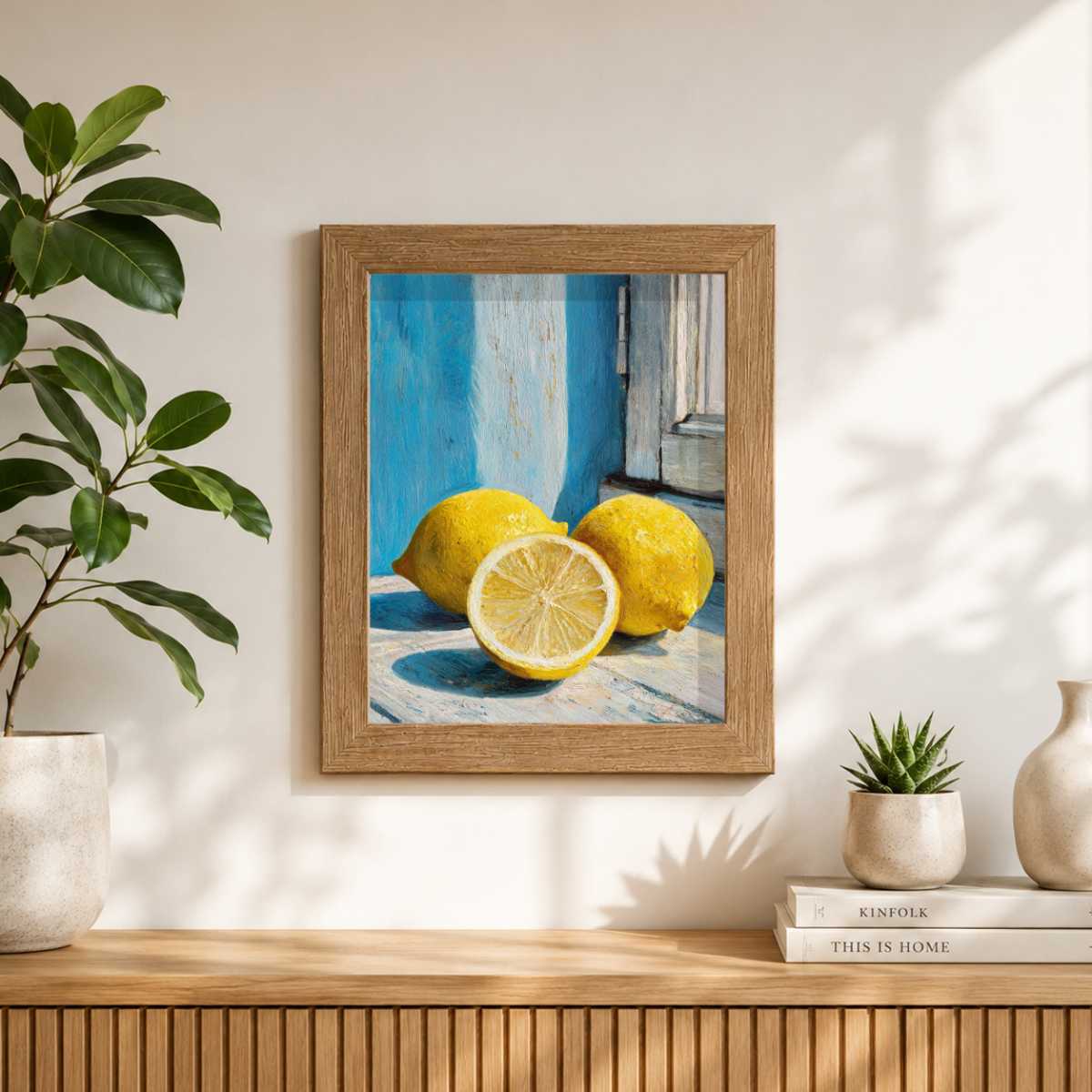 Learn to Paint Kit (Fruits - Three Lemons)