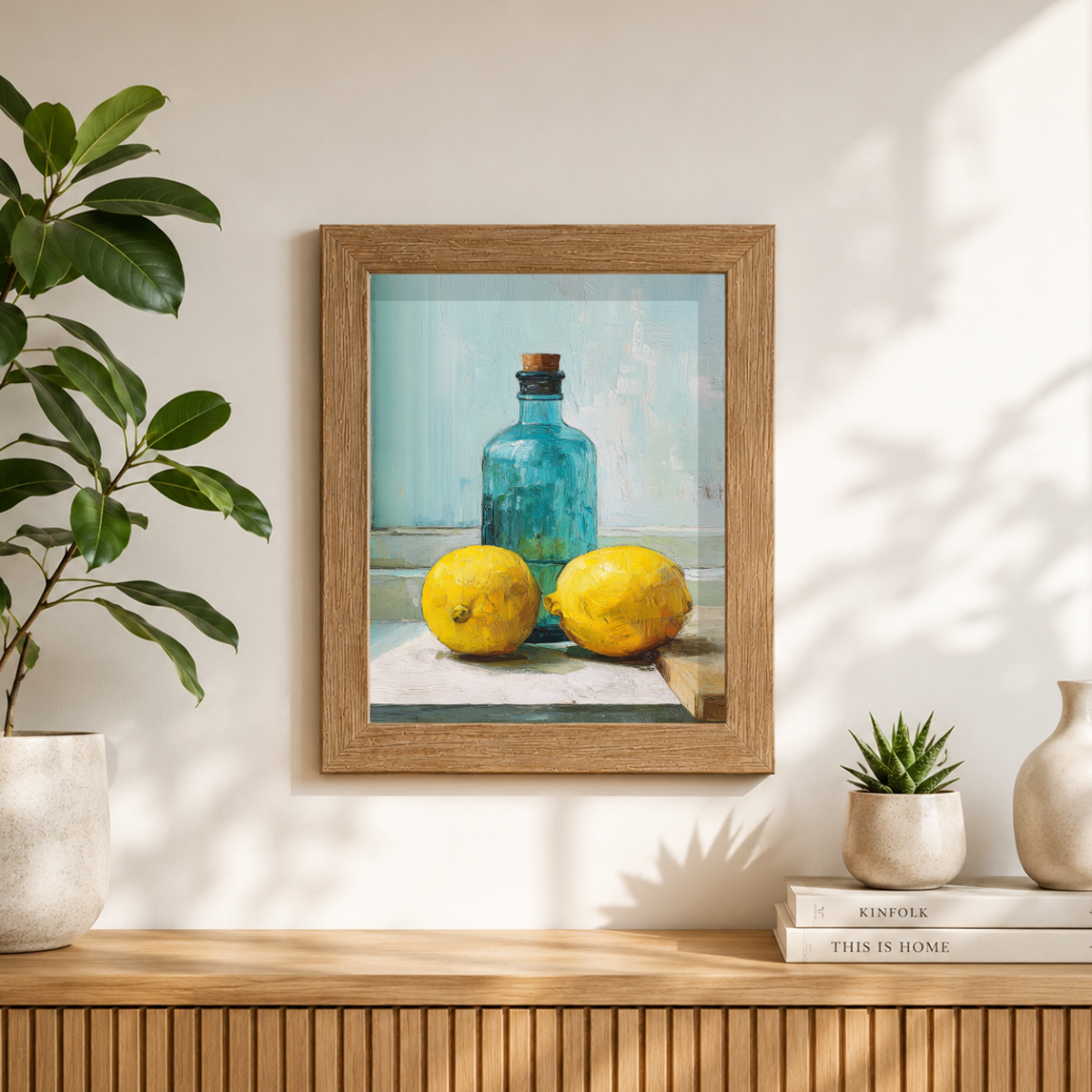 Learn to Paint Kit (Fruits - Bottle and Lemons)