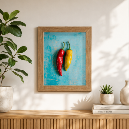 Learn to Paint Kit (Fruits - Two Chillies)