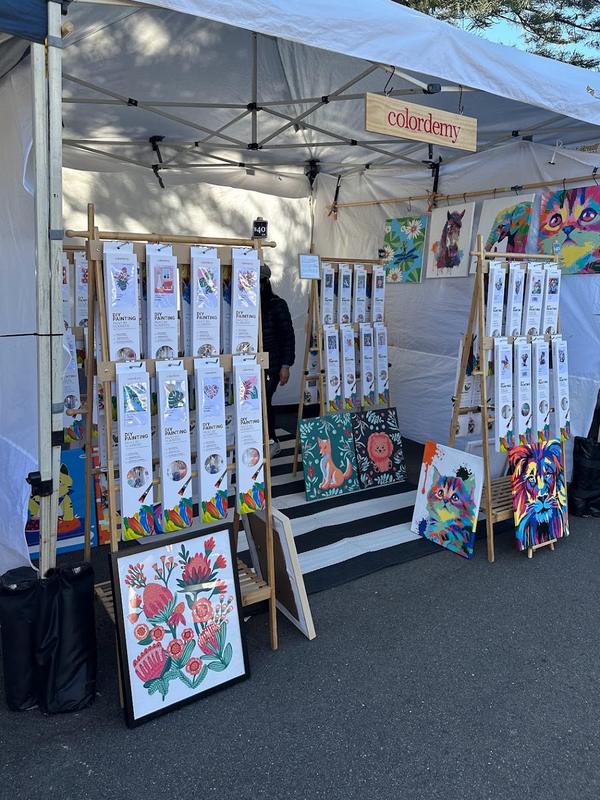 Painted pet kits on show